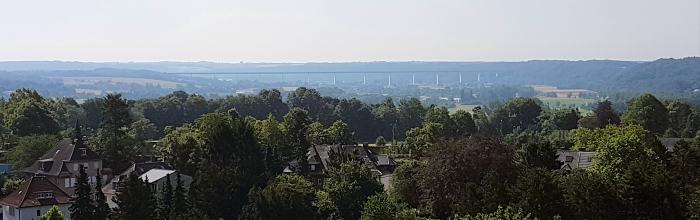 Blick von DB0MUE auf die Ruhrtalbrücke